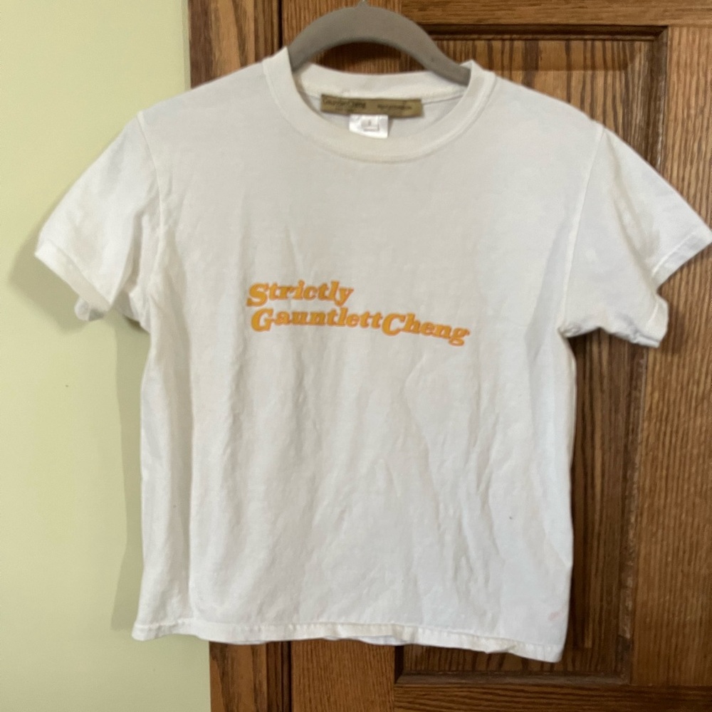 Gauntlett cheng baby tee